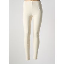 NEWTONE - Legging beige en coton - Femme - Taille 36 - Modz