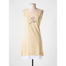 ROSE POMME - Chemise de nuit beige en coton - Femme - Taille 44 - Modz
