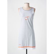 ROSE POMME - Chemise de nuit gris en coton - Femme - Taille 36 - Modz