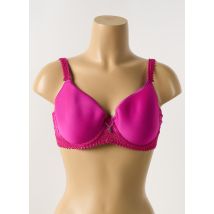 LOUISA BRACQ - Soutien-gorge rose en polyamide - Femme - Taille 95C - Modz