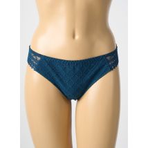 LOUISA BRACQ - Tanga bleu en polyamide - Femme - Taille 42 - Modz