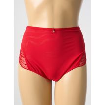ELOMI - Culotte haute rouge en nylon - Femme - Taille 46 - Modz