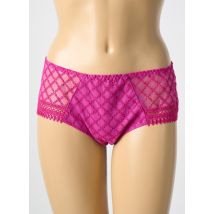 LOUISA BRACQ - Shorty rose en polyamide - Femme - Taille 42 - Modz