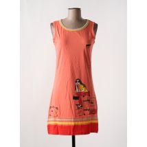 ROSE POMME - Chemise de nuit orange en coton - Femme - Taille 36 - Modz
