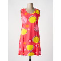 ROSE POMME - Chemise de nuit rouge en coton - Femme - Taille 46 - Modz