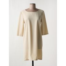 LA CROISETE - Robe courte beige en polyester - Femme - Taille 36 - Modz