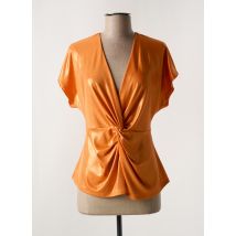 LA CROISETTE - Top orange en polyester - Femme - Taille 38 - Modz