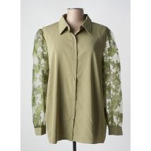 AMY&CLO - Chemisier vert en polyester - Femme - Taille 48 - Modz