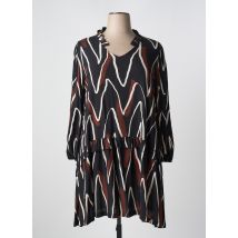 G!OZE - Robe mi-longue noir en viscose - Femme - Taille 52 - Modz