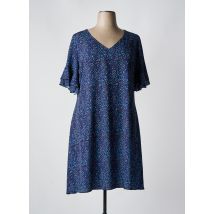 SPG WOMAN - Robe mi-longue bleu en polyester - Femme - Taille 48 - Modz