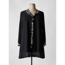 2W PARIS - Robe courte noir en polyester - Femme - Taille 58 - Modz