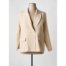 VETISTYLE - Blazer beige en polyester - Femme - Taille 46 - Modz