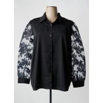 AMY&CLO - Chemisier noir en polyester - Femme - Taille 46 - Modz