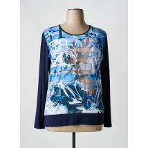 HAJO - T-shirt bleu en viscose - Femme - Taille 46 - Modz