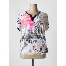 HAJO - T-shirt noir en viscose - Femme - Taille 46 - Modz