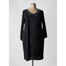 SPG WOMAN - Robe mi-longue noir en polyester - Femme - Taille 42 - Modz