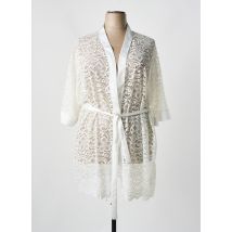 2W PARIS - Déshabillé blanc en polyester - Femme - Taille 58 - Modz