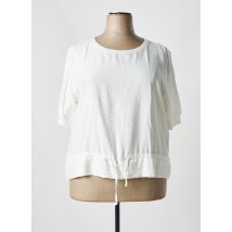 JOY OF LIFE - T-shirt blanc en viscose - Femme - Taille 50 - Modz
