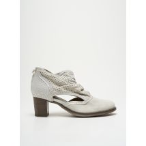 DKODE - Bottines/Boots argent en cuir - Femme - Taille 41 - Modz