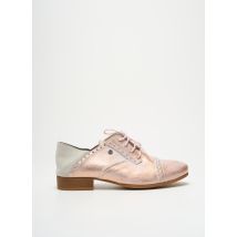 DKODE - Derbies rose en cuir - Femme - Taille 40 - Modz