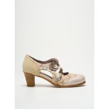 DKODE - Sandales/Nu pieds beige en cuir - Femme - Taille 42 - Modz