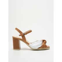 GADEA - Sandales/Nu pieds blanc en cuir - Femme - Taille 39 - Modz