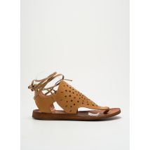FELMINI - Tongs marron en cuir - Femme - Taille 38 - Modz