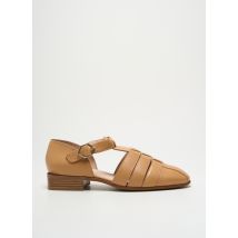WONDERS - Sandales/Nu pieds beige en cuir - Femme - Taille 38 - Modz