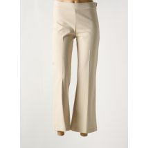 B.YU - Pantalon 7/8 beige en viscose - Femme - Taille 40 - Modz