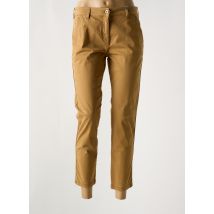 7 SEASONS - Pantalon 7/8 beige en coton - Femme - Taille 40 - Modz