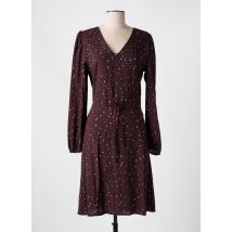 ICHI - Robe mi-longue violet en viscose - Femme - Taille 36 - Modz
