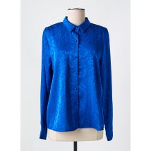 CHERRY PARIS - Chemisier bleu en polyester - Femme - Taille 40 - Modz