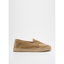 KANNA - Espadrilles beige en cuir - Femme - Taille 41 - Modz
