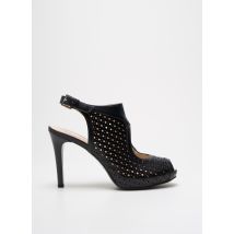 NERO GIARDINI - Sandales/Nu pieds noir en cuir - Femme - Taille 39 - Modz