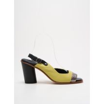 LILI MILL - Sandales/Nu pieds jaune en autre matiere - Femme - Taille 40 - Modz