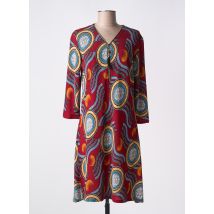 ATLANTA - Robe mi-longue rouge en polyester - Femme - Taille 46 - Modz