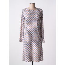 MD'M - Robe mi-longue bleu en polyester - Femme - Taille 36 - Modz