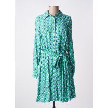 C'EST BEAU LA VIE - Robe mi-longue vert en viscose - Femme - Taille 44 - Modz