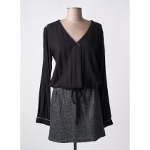 MISMASH - Robe mi-longue noir en viscose - Femme - Taille 42 - Modz
