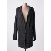 MISMASH - Gilet manches longues gris en viscose - Femme - Taille 42 - Modz