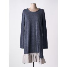MISMASH - Robe pull bleu en acrylique - Femme - Taille 40 - Modz