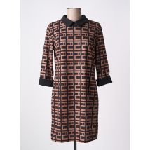 DREAM VALLEY - Robe courte beige en polyester - Femme - Taille 38 - Modz