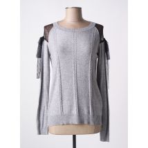 MISMASH - Pull gris en viscose - Femme - Taille 36 - Modz