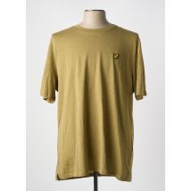 LYLE & SCOTT - T-shirt vert en coton - Homme - Taille XL - Modz