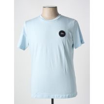 HELVETICA - T-shirt bleu en coton - Homme - Taille XXL - Modz