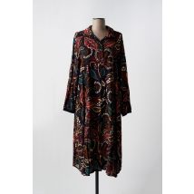 FRANCK ANNA - Robe mi-longue noir en viscose - Femme - Taille 44 - Modz