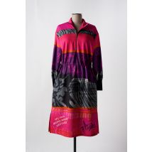 TUZZI - Robe mi-longue rose en polyester - Femme - Taille 46 - Modz