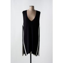 LOLA CASADEMUNT - Robe mi-longue noir en viscose - Femme - Taille 40 - Modz
