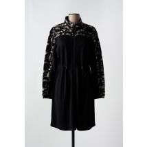 EVER SASSY - Robe mi-longue noir en viscose - Femme - Taille 42 - Modz