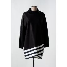 TUZZI - Robe courte noir en coton - Femme - Taille 38 - Modz